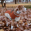 Dog Coat Warm Dog Winter Coat Waterproof Dogs Jacket with Harness Built in Reflective Pet Fleece Vest Zip-Up Cold Weather Coats for Large Dogs Turtleneck & Windproof Coats Boston